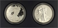 2012-S American Eagle 2 Coin Proof/Reverse Set