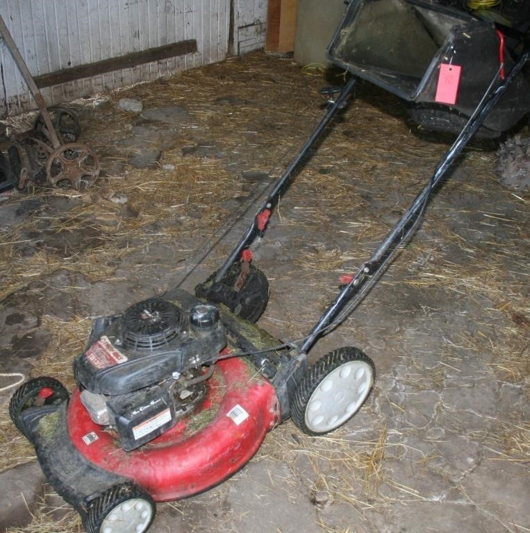 push mower