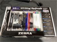 Zebra Writing Refresh Combo Pack $32