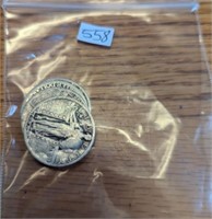 $1.00 Junk Silver 90% - standing liberty quarter