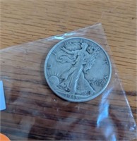 1943 Walking Liberty Half