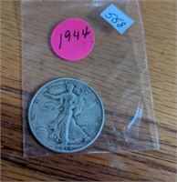 1944 Walking Liberty Half