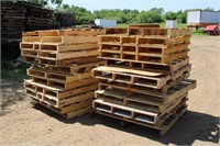 (24) Wood Pallets, Approx 42"x42"