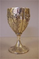 George III sterling silver goblet