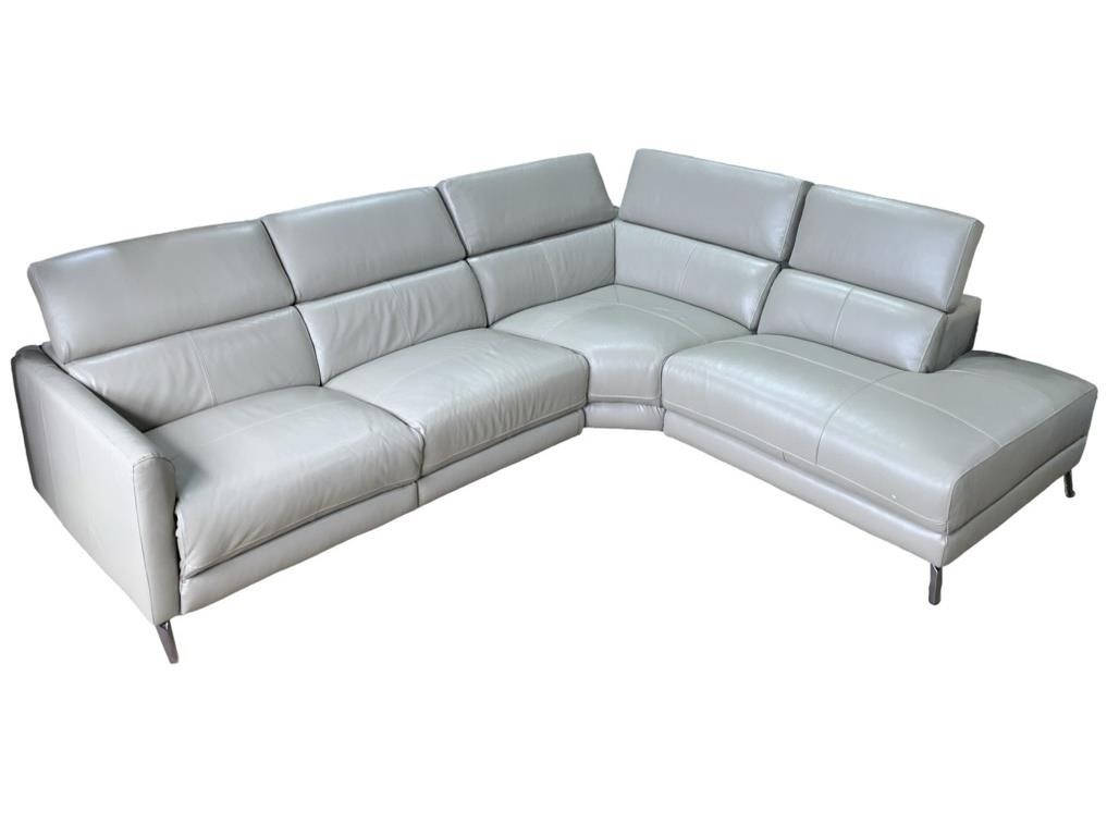 Gilman Creek 3-piece  Leather Sectional
