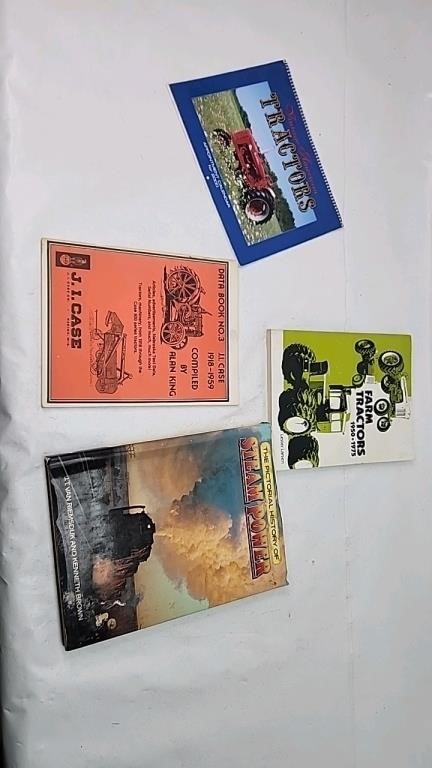 Tractor books and calendar steam power