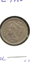 1881 3 CENT COIN