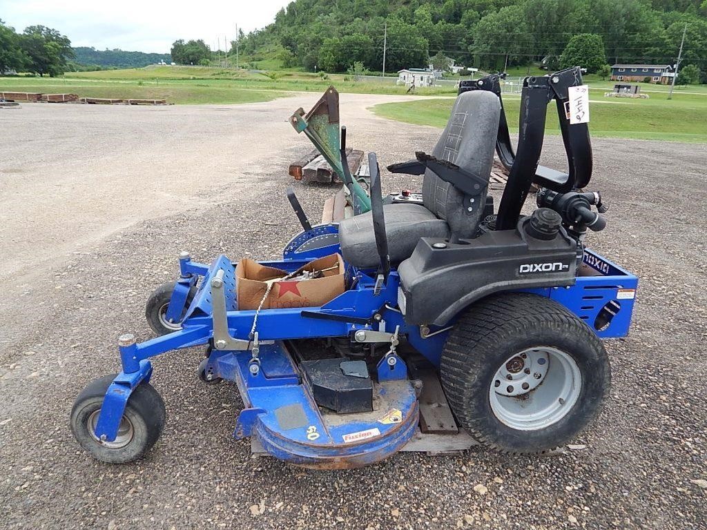 Dixon zero turn lawnmower with 60" deck; seller s