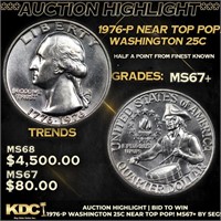***Auction Highlight*** 1976-p Washington Quarter