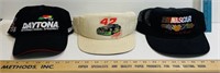 3 Vintage Racing Hats