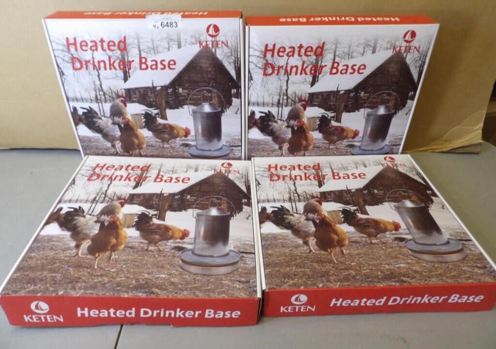 4x Heated Drink Base