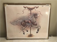 Carousel Print By Toni Baley