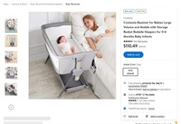 N8147  Cowiewie Bassinet for Babies