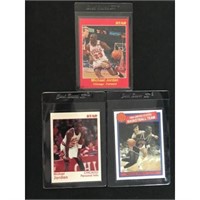 Three Michael Jordan Insert Cards