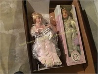 Avon doll & Classical Treasures doll.