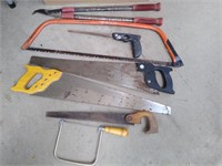 saws and lopper