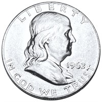 1962-D Franklin Half Dollar UNCIRCULATED