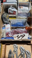 Large Lot of Tap Con Screws, Stainless Screws Etc