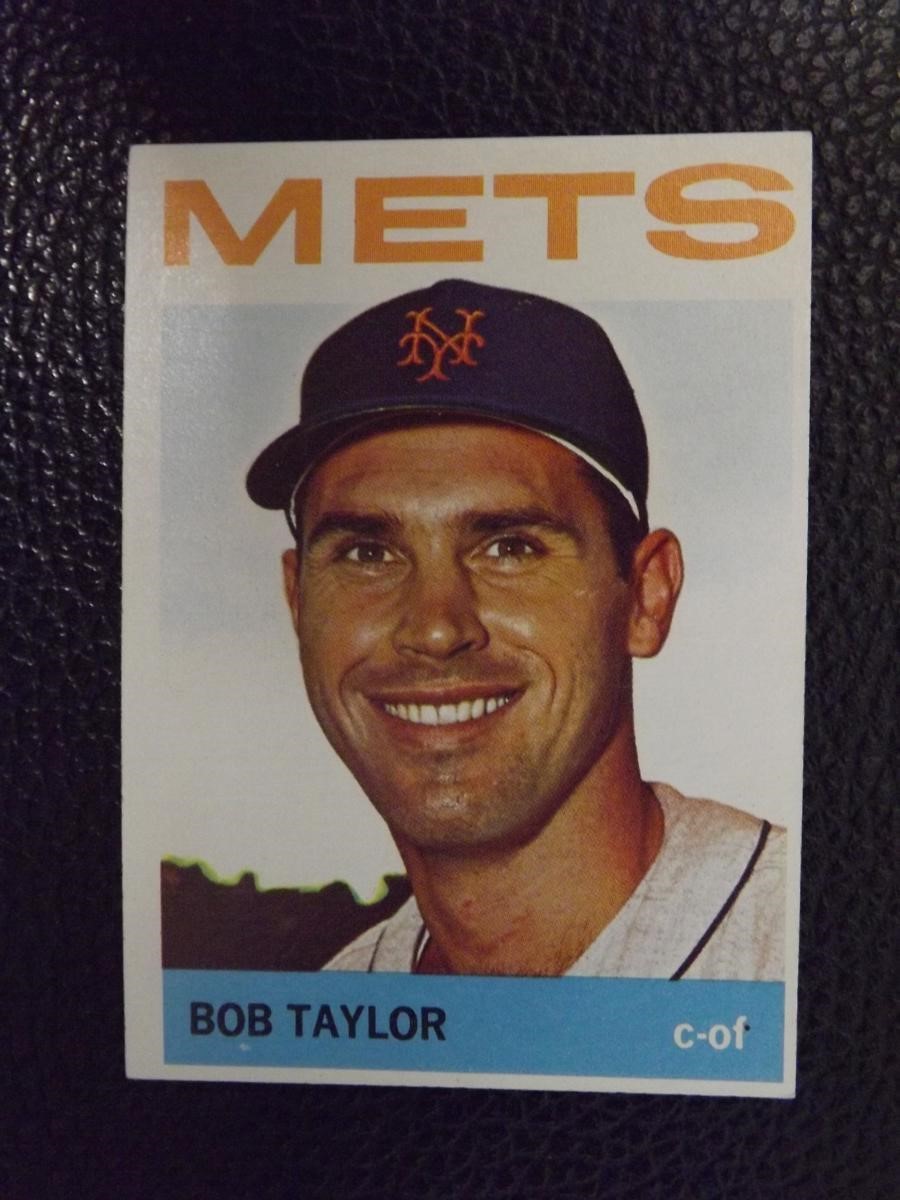 1964 TOPPS #381 BOB TAYLOR NEW YORK METS