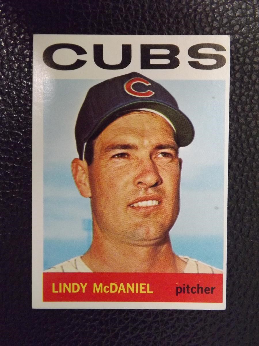 1964 TOPPS #510 LINDY MCDANIEL CHICAGO CUBS