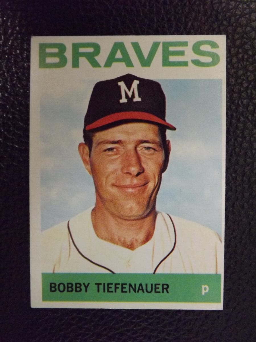 1964 TOPPS #522 BOBBY TIEFENAUER BRAVES