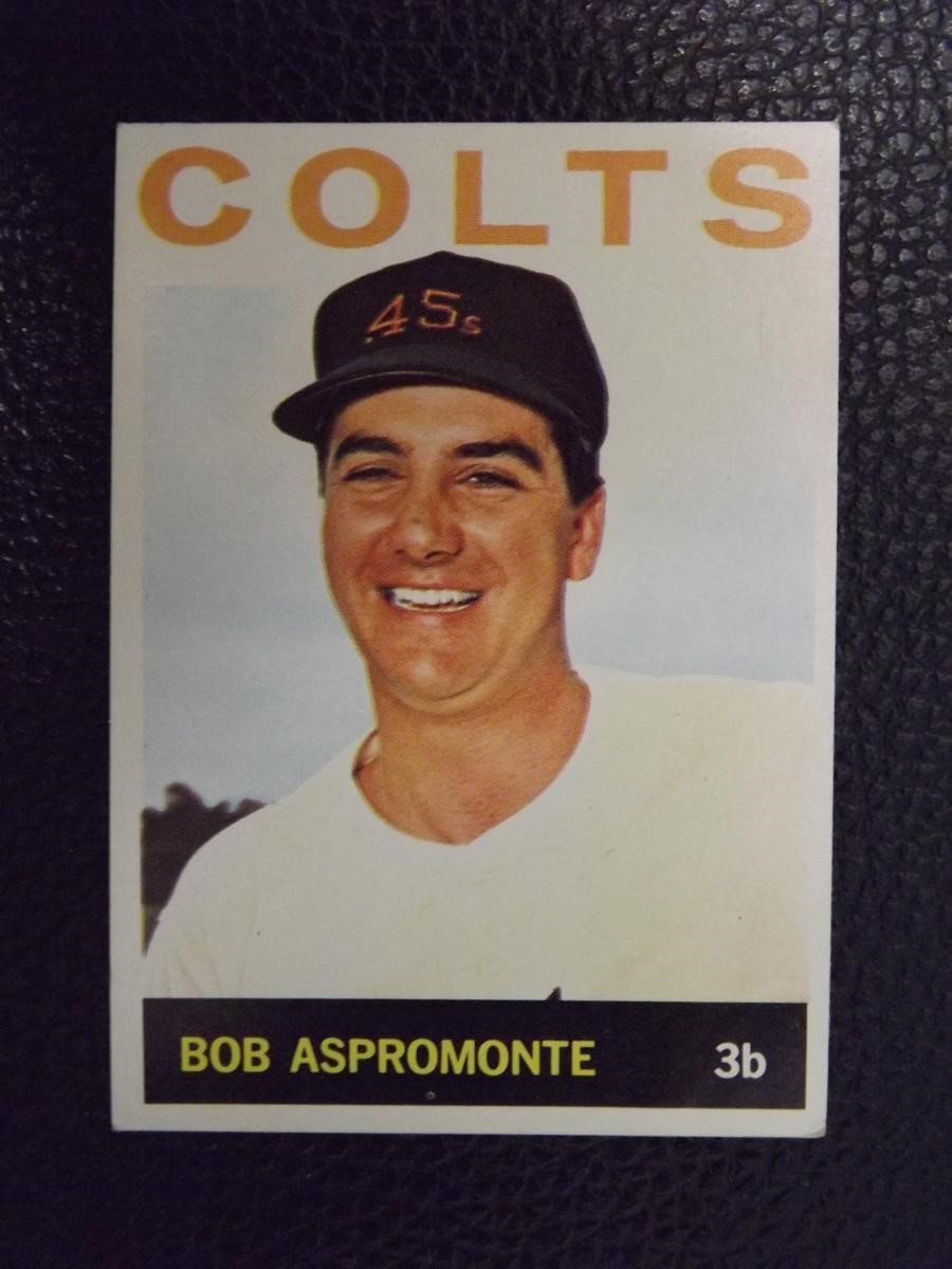 1964 TOPPS #467 BOB ASPROMONTE COLT 45'S