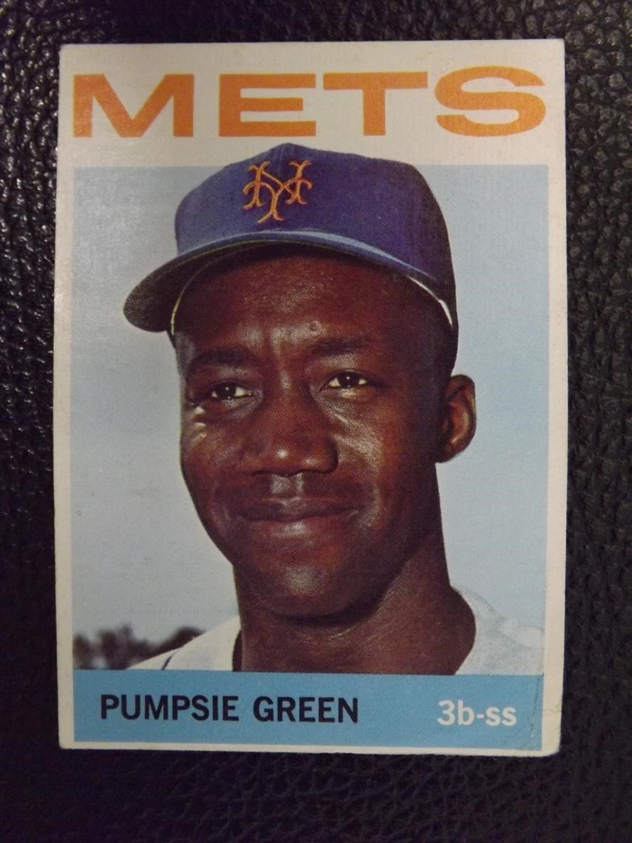 1964 TOPPS #442 PUMPSIE GREEN METS VINTAGE