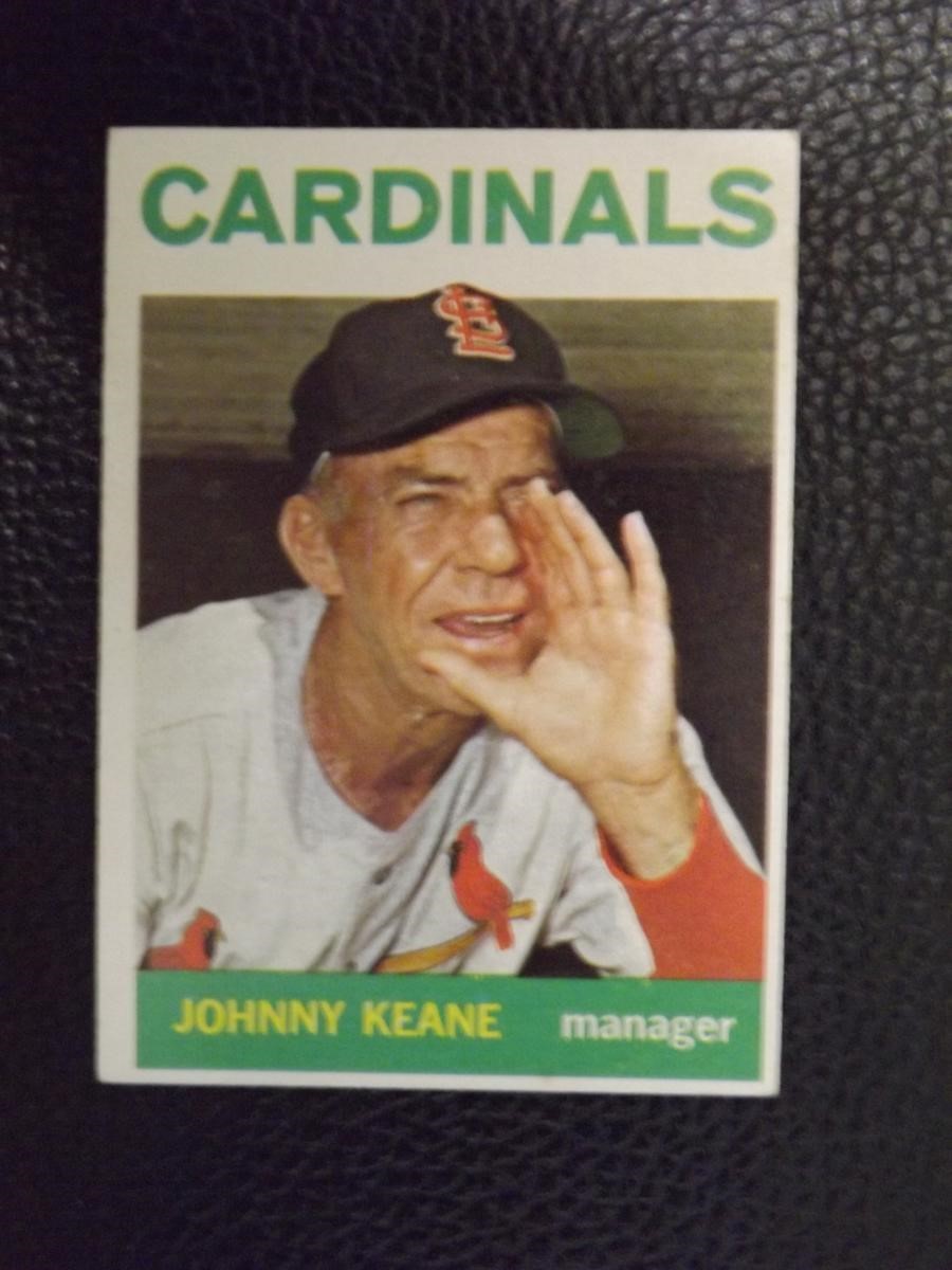 1964 TOPPS #413 JOHNNY KEANE CARDINALS MGR