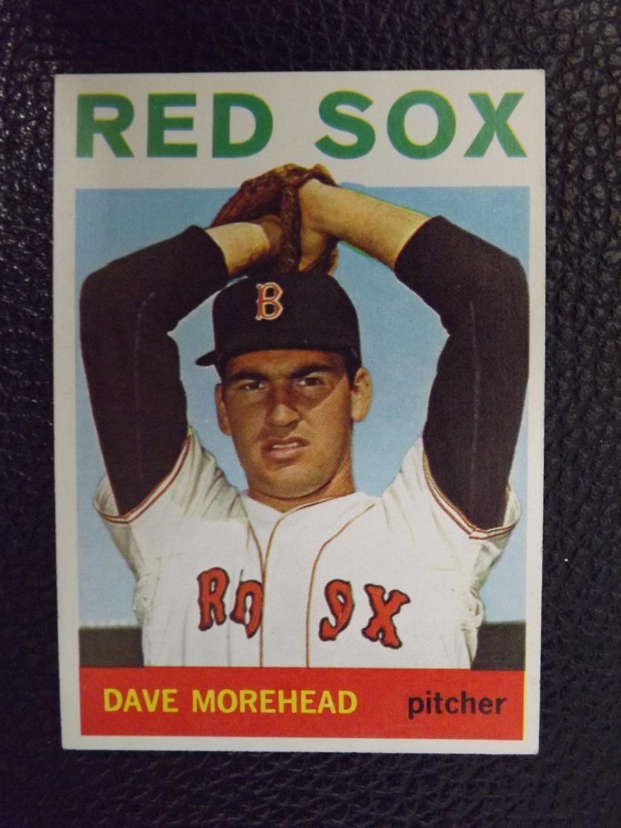 1964 TOPPS #376 DAVE MOREHEAD RED SOX