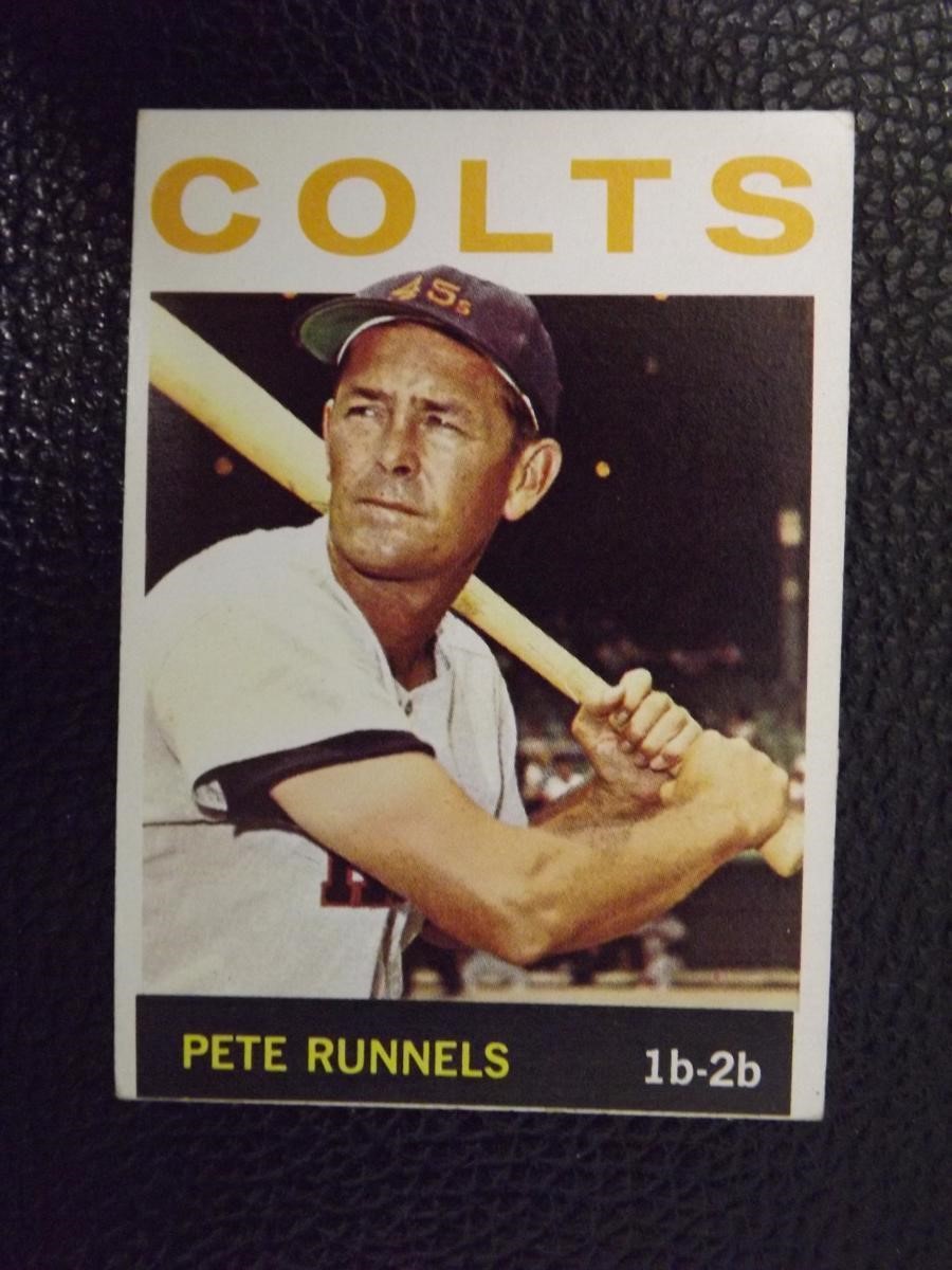 1964 TOPPS #121 PETE RUNNELS HOUSTON COLTS