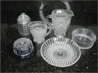 Assorted Glass Pitchers & Bowls