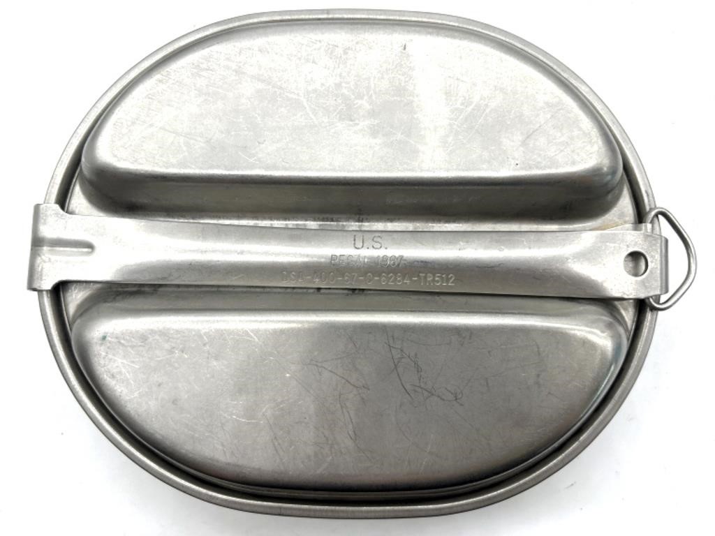 Vintage US Military 1967 Mess Kit 8.5”