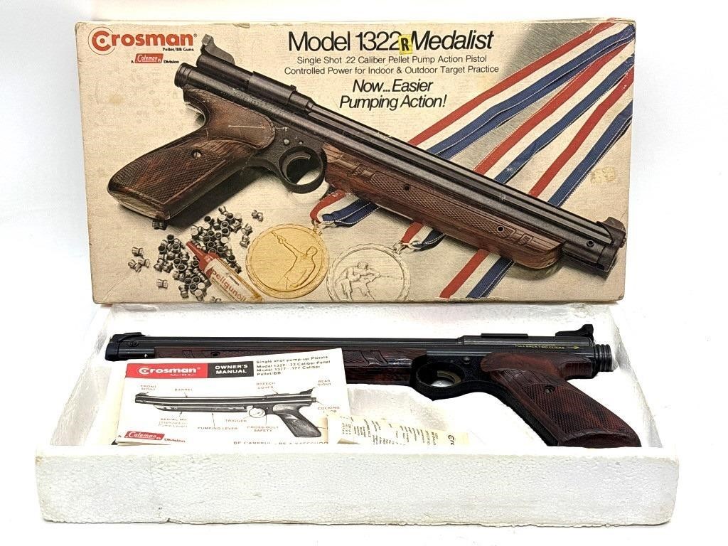 Coleman Crosman Model 1322R Medalist .22 Caliber