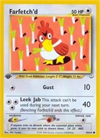 Pokemon Neo Revelation #43/64 Farfetch'd Card  43/