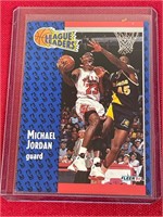 MICHAEL JORDAN 1991 FLEER TRADING CARD