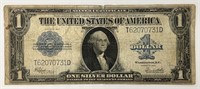 1923 Large Size US $1 Silver Certificate