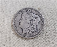 1890 Carson City Morgan silver dollar
