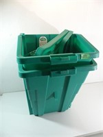 2 Recycling Bins - Tucker - 75.8Lt. - Used