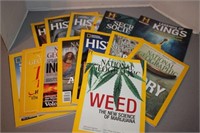 SELECTION OF NAT GEO MAGAZINES