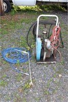 Air Compressor and Paint Spray Gun/hose