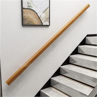 Wooden Stair Handrail, Single Piece