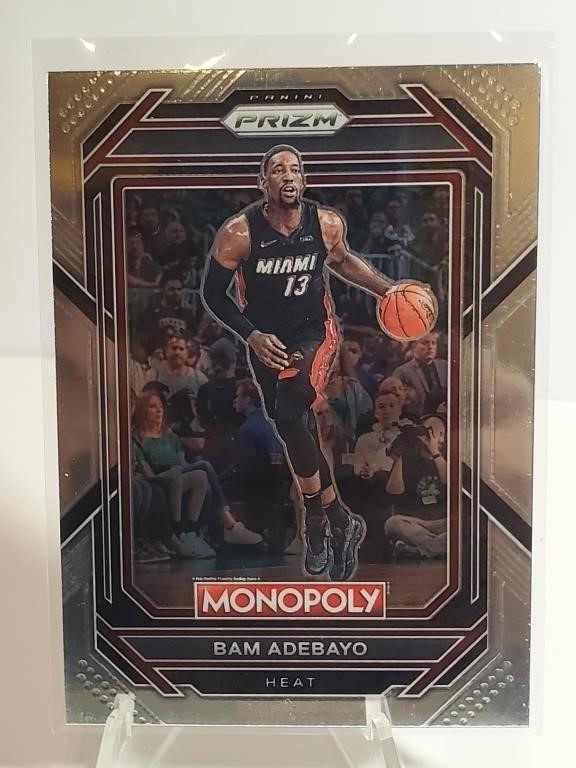 2022-23 Panini Prizm Monopoly Bam Adebayo