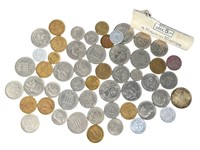 Greek Coin Lot w 30 Drachmai Silver