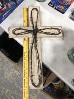 BARBED WIRE CROSS