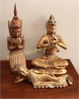 THAILAND RECUMBANT BUDDHA & TWO AVATARS