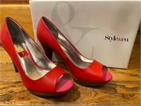 STYLE & CO. RED HEELS