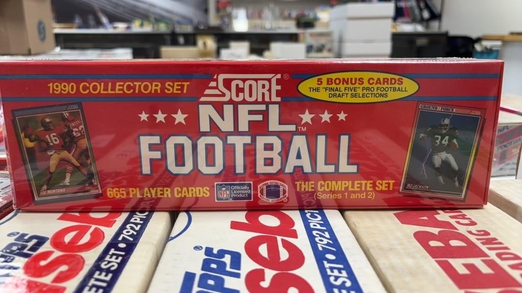 1990 Score Football Complete Set