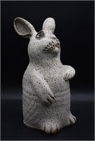 Hugh Bailey Arty Pottery Rabbit Figure
