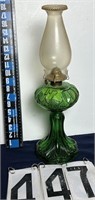 Oil lamp Green 17 ½”