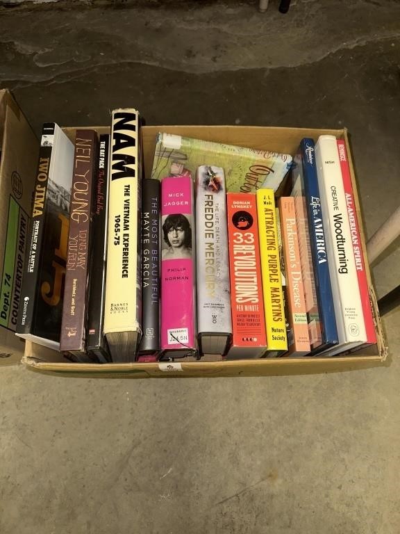 Vietnam, World War II, and miscellaneous books